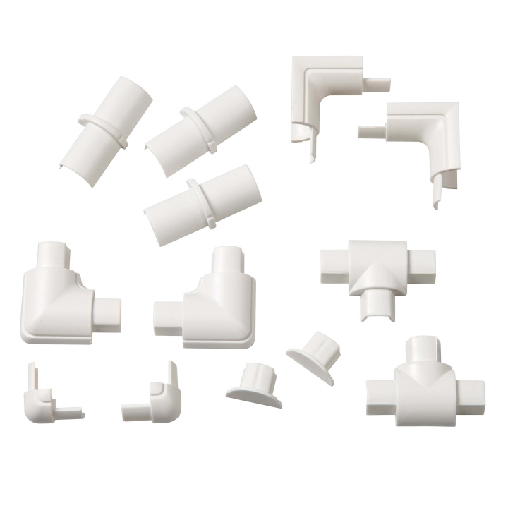 D-LINE Adapter Kit 16x8mm Vit in de groep HOME ELECTRONICS / Kabels & Adapters / Kabelbeheer bij TP E-commerce Nordic AB (C41955)