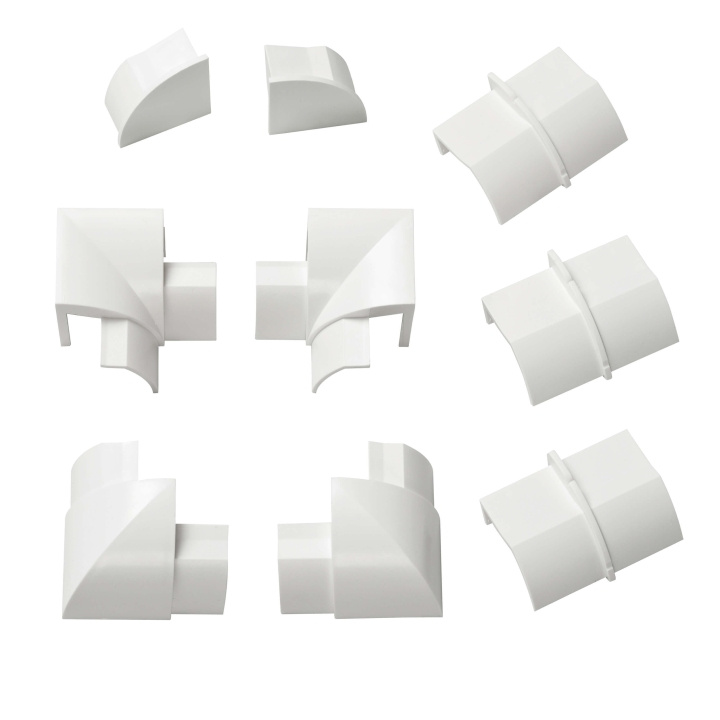 D-LINE Adapter Kit 22x22mm Vit in de groep HOME ELECTRONICS / Kabels & Adapters / Kabelbeheer bij TP E-commerce Nordic AB (C41959)