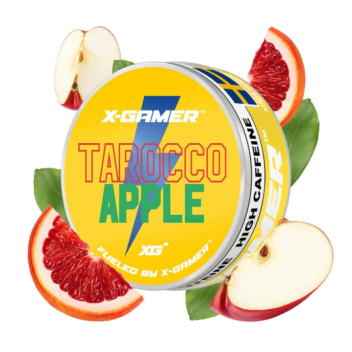 X-Gamer Energy Snus Tarocco Appel in de groep COMPUTERS & RANDAPPARATUUR / GAMING / Energiedrankjes voor gamers bij TP E-commerce Nordic AB (C42001)