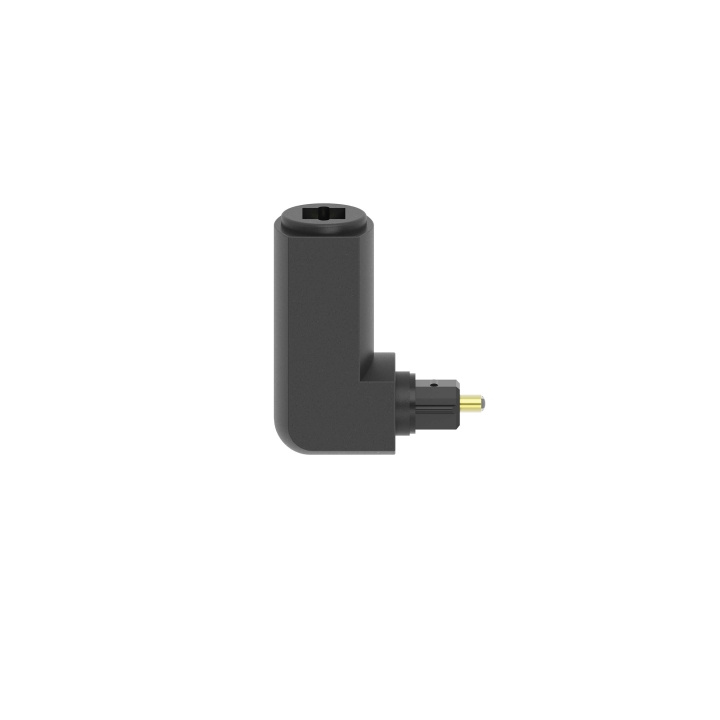 HAMA Adapter ODT Vinklad Hona-Hane Guld Svart in de groep HOME ELECTRONICS / Kabels & Adapters / Audio Analoog / Adapters bij TP E-commerce Nordic AB (C42069)