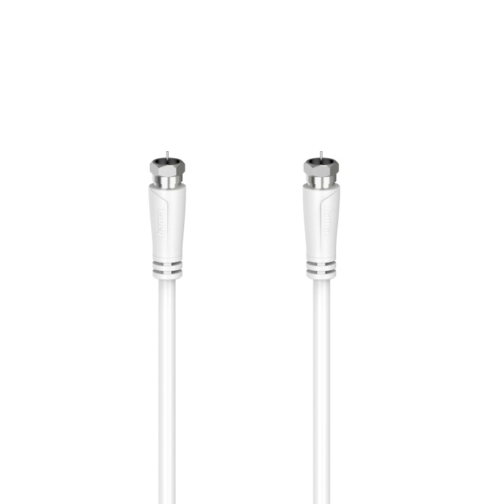 HAMA Kabel Antenn SAT 90dB F-F 3m Vit in de groep HOME ELECTRONICS / Kabels & Adapters / Antennekabels & Accessoires / Antennekabels bij TP E-commerce Nordic AB (C42088)