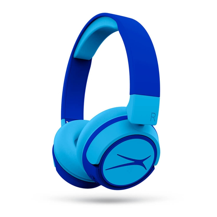 ALTEC LANSING Kids Headphone Wireless 2in1 On-Ear Blue in de groep HOME ELECTRONICS / Audio & Beeld / Koptelefoon & Accessoires / Koptelefoon bij TP E-commerce Nordic AB (C42093)