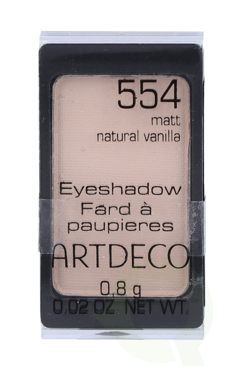 Artdeco Eyeshadow Matt 0.8 gr #554 Natural Vanilla in de groep BEAUTY & HEALTH / Makeup / Ogen & Wenkbrauwen / Oogschaduw bij TP E-commerce Nordic AB (C42167)