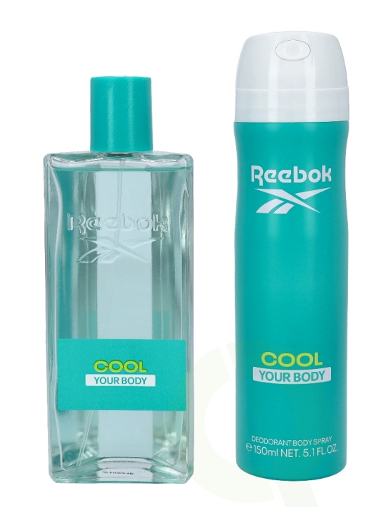 Reebok Cool Your Body Women Giftset 250 ml, Edt Spray 100ml/Body Spray 150ml in de groep BEAUTY & HEALTH / Cadeausets / Cadeausets voor haar bij TP E-commerce Nordic AB (C42307)