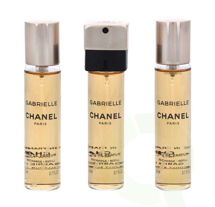 Chanel Gabrielle Giftset 60 ml, 3x20ml Edp Spray in de groep BEAUTY & HEALTH / Cadeausets / Cadeausets voor haar bij TP E-commerce Nordic AB (C42373)