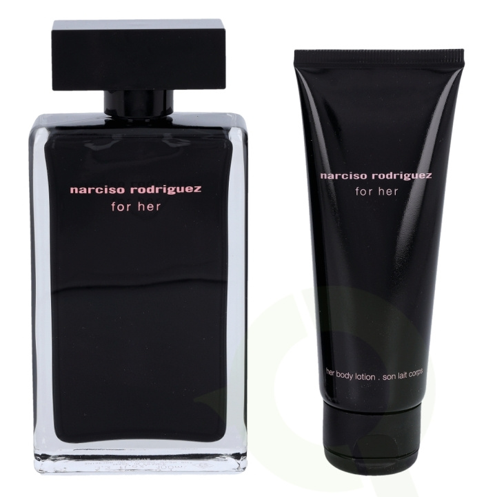 Narciso Rodriguez For Her Giftset 175 ml, Edt Spray 100ml/Body Lotion 75ml/Travel Retail in de groep BEAUTY & HEALTH / Cadeausets / Cadeausets voor haar bij TP E-commerce Nordic AB (C42516)