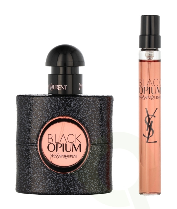 Yves Saint Laurent YSL Black Opium Giftset 40 ml, Edp Spray 30ml/Edp Spray 10ml in de groep BEAUTY & HEALTH / Cadeausets / Cadeausets voor haar bij TP E-commerce Nordic AB (C42560)