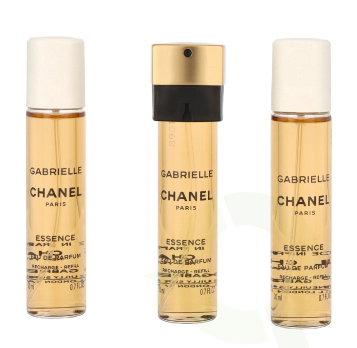Chanel Gabrielle Essence Giftset 60 ml, 3x20ml Refill in de groep BEAUTY & HEALTH / Cadeausets / Cadeausets voor haar bij TP E-commerce Nordic AB (C42562)