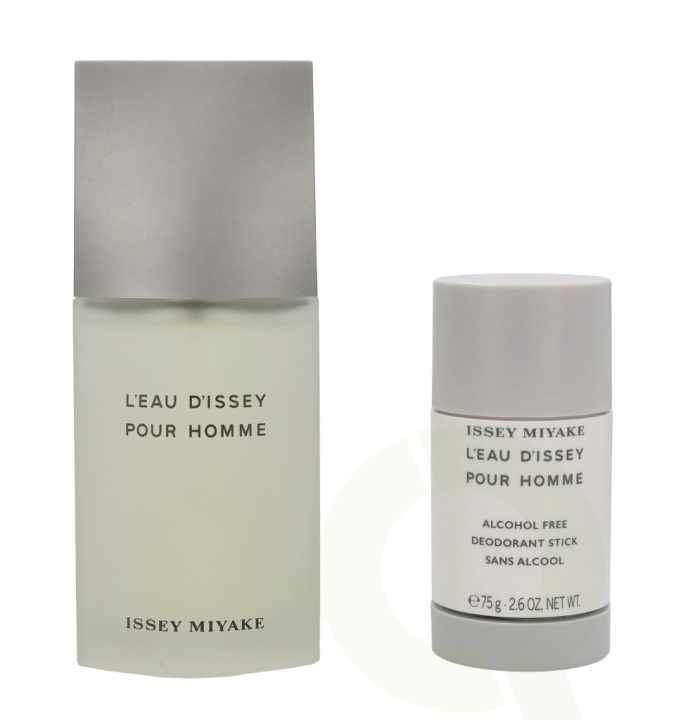 Issey Miyake L\'Eau D\'Issey Pour Homme Giftset 150 ml Edt Spray 75ml/Deostick 75ml in de groep BEAUTY & HEALTH / Cadeausets / Cadeausets voor hem bij TP E-commerce Nordic AB (C42582)