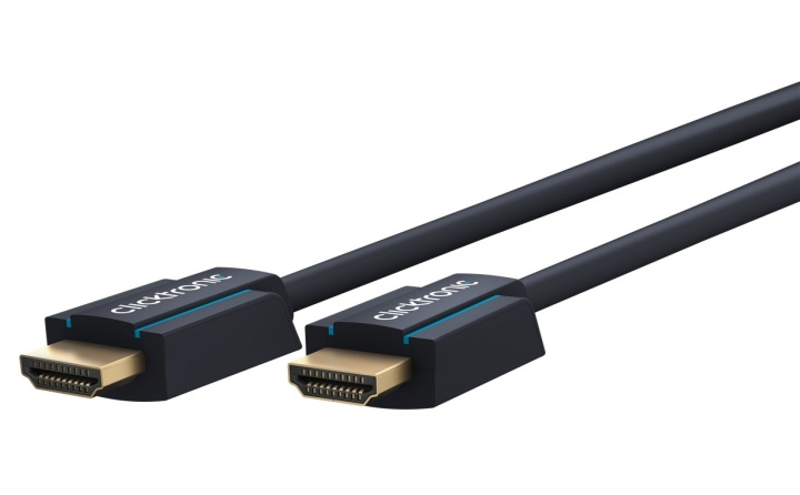 ClickTronic Aktiv Höghastighets HDMI™-kabel med Ethernet Premiumkabel | 1x HDMI™-kontakt >> 1x HDMI™-kontakt | 20,0 m | UHD 4K @ 60 Hz in de groep HOME ELECTRONICS / Kabels & Adapters / HDMI / Kabels bij TP E-commerce Nordic AB (C42652)