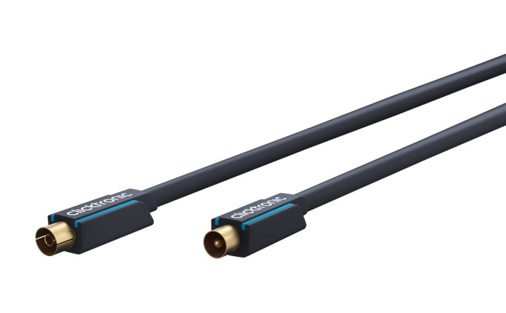 ClickTronic Coaxiale kabel Premium kabel | Coaxiale stekker Coaxiale koppeling | 7,5 m | > 95 dB in de groep HOME ELECTRONICS / Kabels & Adapters / Antennekabels & Accessoires / Antennekabels bij TP E-commerce Nordic AB (C43375)