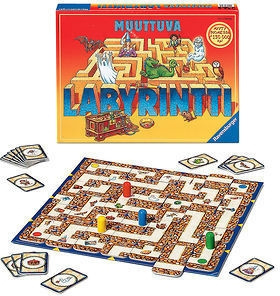 Ravensburger Changing Labyrinth brädspel in de groep SPEELGOED, KINDER- & BABYPRODUCTEN / Speelgoed / Bordspellen / Familiespellen bij TP E-commerce Nordic AB (C43812)