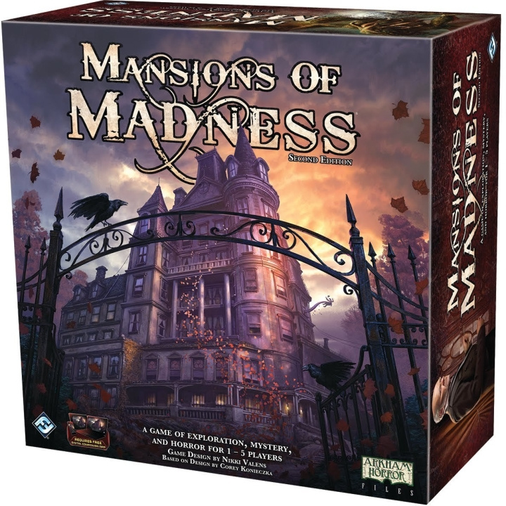 Mansions of Madness -lautapeli, Second Edition in de groep SPEELGOED, KINDER- & BABYPRODUCTEN / Spelletje / Bordspellen bij TP E-commerce Nordic AB (C43814)