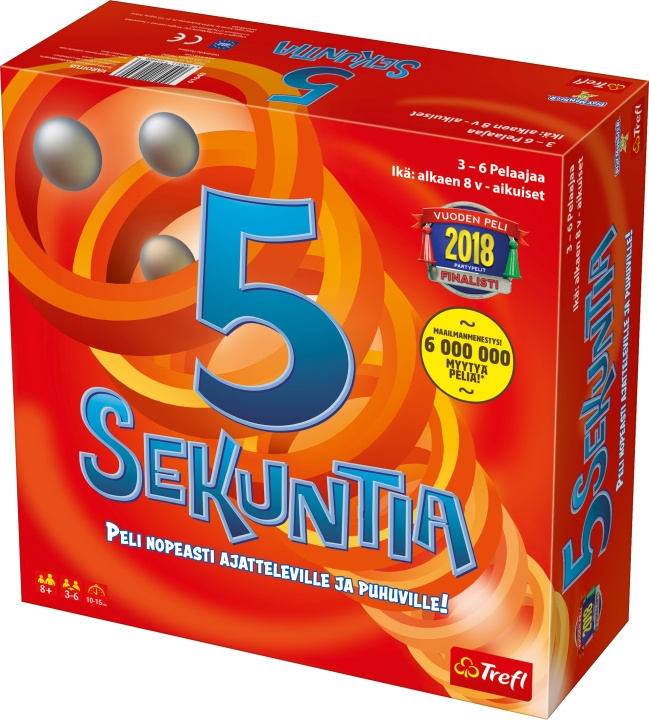 TREFL 5 sekunders brädspel in de groep SPEELGOED, KINDER- & BABYPRODUCTEN / Spelletje / Bordspellen bij TP E-commerce Nordic AB (C43822)