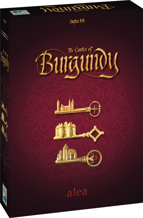 Ravensburger The Castles of Burgundy brädspel, ENG in de groep SPEELGOED, KINDER- & BABYPRODUCTEN / Speelgoed / Bordspellen / Familiespellen bij TP E-commerce Nordic AB (C43823)