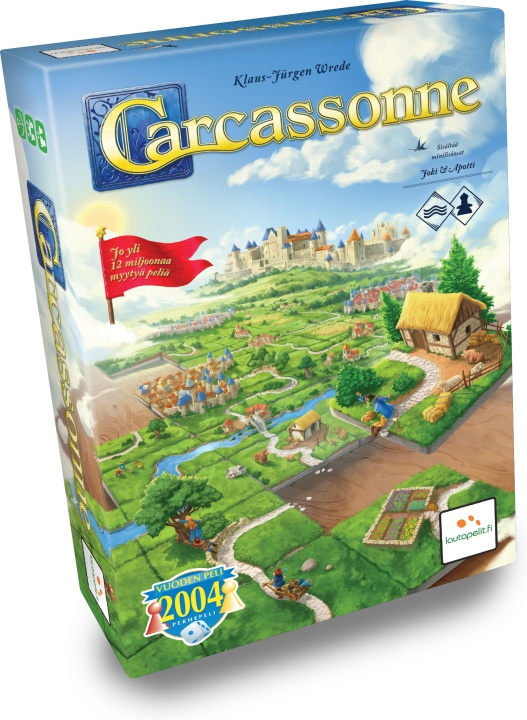 Carcassonne brädspel in de groep SPEELGOED, KINDER- & BABYPRODUCTEN / Speelgoed / Bordspellen / Familiespellen bij TP E-commerce Nordic AB (C43852)