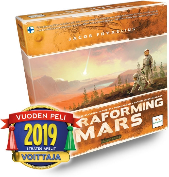Terraforming Mars strategispel in de groep SPEELGOED, KINDER- & BABYPRODUCTEN / Speelgoed / Bordspellen / Familiespellen bij TP E-commerce Nordic AB (C43854)