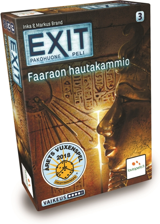EXIT: Pharaoh\'s Tomb escape room-spel in de groep SPEELGOED, KINDER- & BABYPRODUCTEN / Speelgoed / Bordspellen / Familiespellen bij TP E-commerce Nordic AB (C43857)