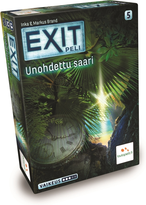 EXIT: The Forgotten Island escape room-spel in de groep SPEELGOED, KINDER- & BABYPRODUCTEN / Speelgoed / Bordspellen / Familiespellen bij TP E-commerce Nordic AB (C43859)