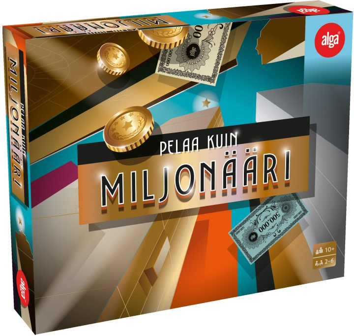 Alga Spela som en miljonär brädspel in de groep SPEELGOED, KINDER- & BABYPRODUCTEN / Spelletje / Bordspellen bij TP E-commerce Nordic AB (C43882)