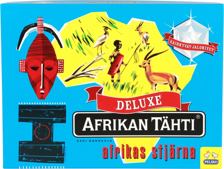 African Star Deluxe brädspel in de groep SPEELGOED, KINDER- & BABYPRODUCTEN / Speelgoed / Bordspellen / Familiespellen bij TP E-commerce Nordic AB (C43883)