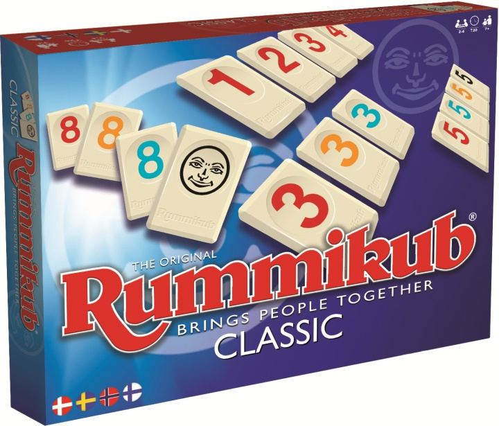 Rummikub Classic brädspel in de groep SPEELGOED, KINDER- & BABYPRODUCTEN / Spelletje / Bordspellen bij TP E-commerce Nordic AB (C43885)
