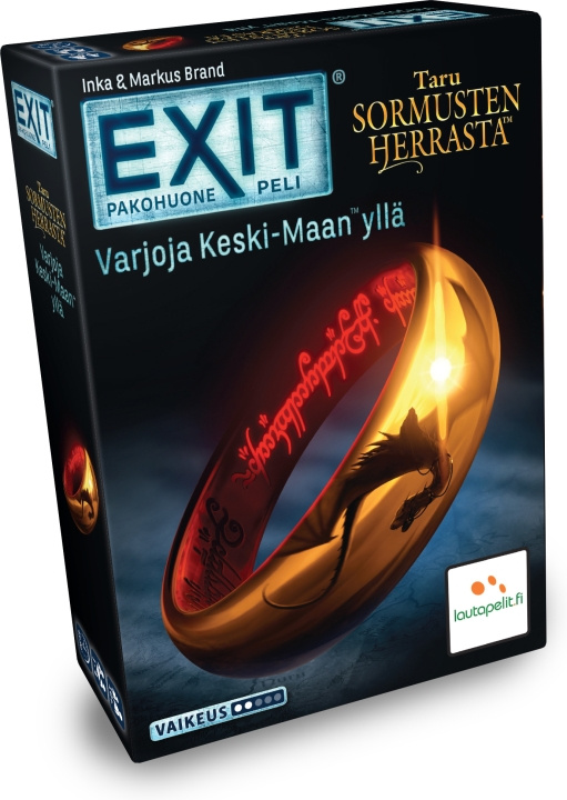 EXIT The Lord of the Rings - Shadows over Central Earth escape room-spel in de groep SPEELGOED, KINDER- & BABYPRODUCTEN / Speelgoed / Bordspellen / Familiespellen bij TP E-commerce Nordic AB (C43889)