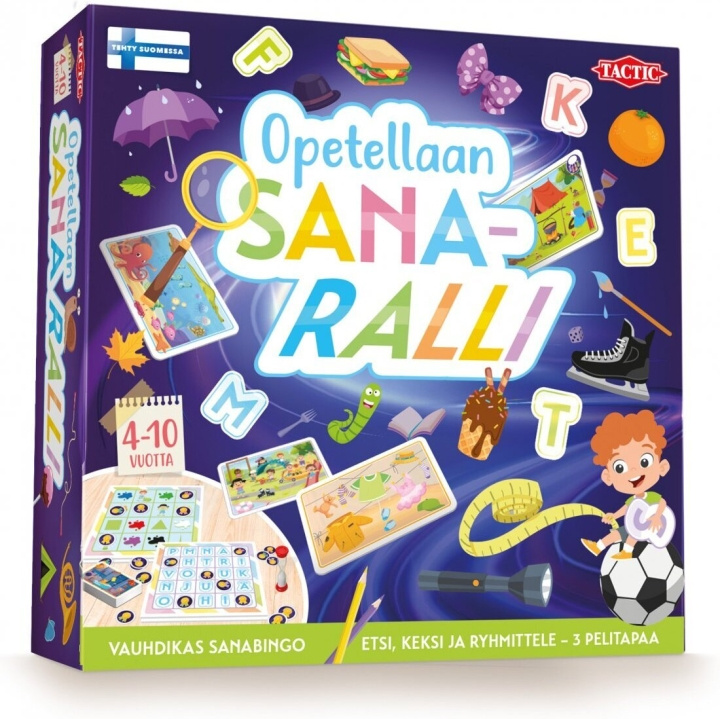 Tactic Learning Word Rally - brädspel in de groep SPEELGOED, KINDER- & BABYPRODUCTEN / Speelgoed / Bordspellen / Familiespellen bij TP E-commerce Nordic AB (C43905)