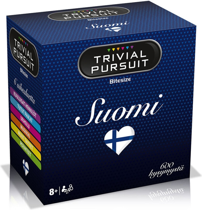 Trivial Pursuit - Finland, ytterligare frågor in de groep SPEELGOED, KINDER- & BABYPRODUCTEN / Speelgoed / Bordspellen / Familiespellen bij TP E-commerce Nordic AB (C43909)