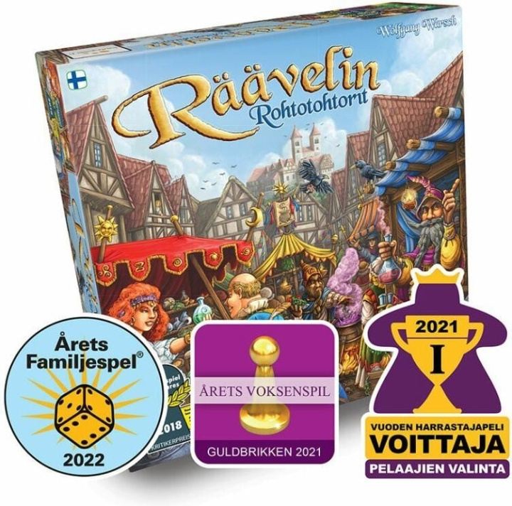 Räävelis örtläkare - brädspel in de groep SPEELGOED, KINDER- & BABYPRODUCTEN / Spelletje / Bordspellen bij TP E-commerce Nordic AB (C43917)