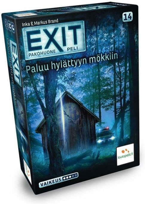EXIT Återvänd till den övergivna stugan - escape room game, 2023 in de groep SPEELGOED, KINDER- & BABYPRODUCTEN / Speelgoed / Bordspellen / Familiespellen bij TP E-commerce Nordic AB (C43919)