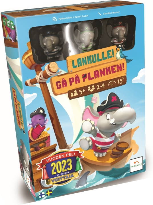 Gå på plankan! - barnspel in de groep SPEELGOED, KINDER- & BABYPRODUCTEN / Speelgoed / Bordspellen / Familiespellen bij TP E-commerce Nordic AB (C43920)