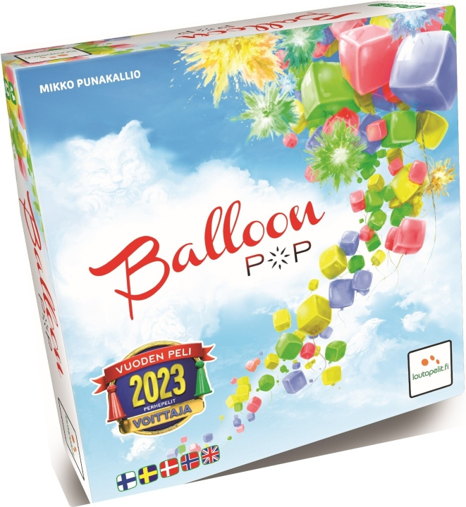 Ballongpop - familjespel in de groep SPEELGOED, KINDER- & BABYPRODUCTEN / Spelletje / Bordspellen bij TP E-commerce Nordic AB (C43921)