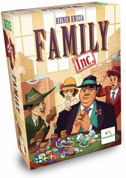 Family Inc - familjespel in de groep SPEELGOED, KINDER- & BABYPRODUCTEN / Speelgoed / Bordspellen / Familiespellen bij TP E-commerce Nordic AB (C43929)