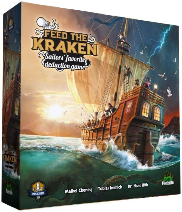 Feed the Kraken - brädspel (ENG) in de groep SPEELGOED, KINDER- & BABYPRODUCTEN / Spelletje / Bordspellen bij TP E-commerce Nordic AB (C43930)