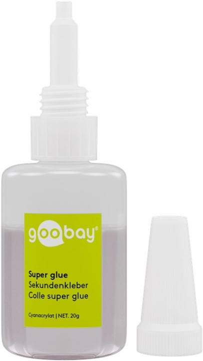 Goobay Superlim 20 g lämplig för många substrat in de groep HUISHOUDEN & TUIN / Kantoormateriaal / Tape/lijm bij TP E-commerce Nordic AB (C44175)