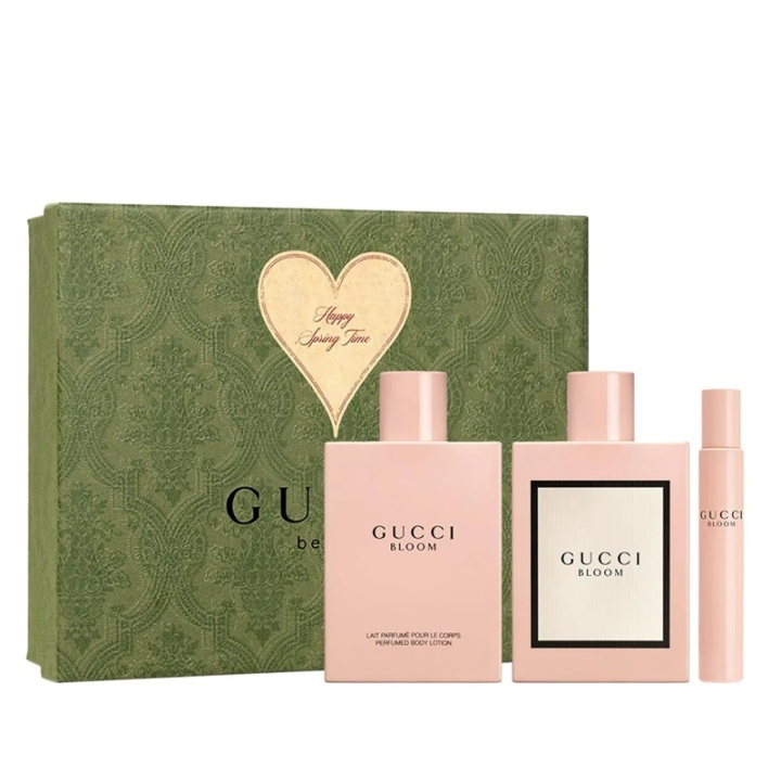 Gucci Giftset Gucci Bloom Edp 100ml + Bodylotion 100ml + Edp 10ml in de groep BEAUTY & HEALTH / Cadeausets / Cadeausets voor haar bij TP E-commerce Nordic AB (C44313)