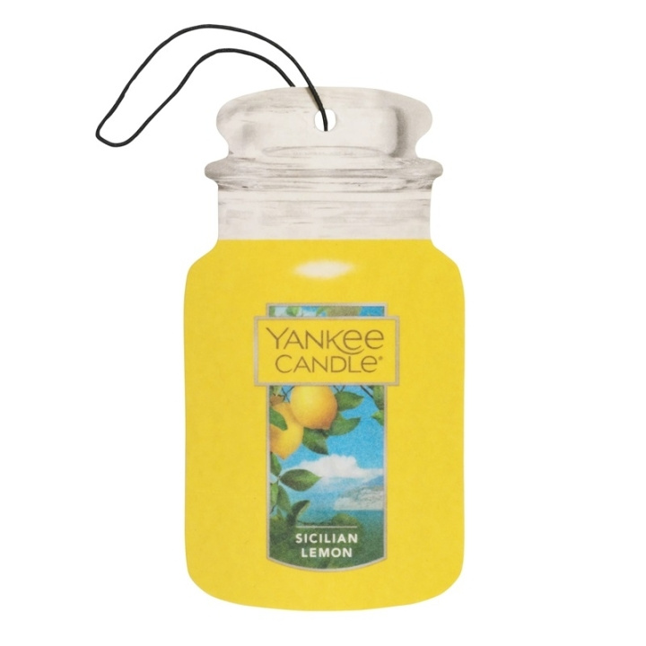 Yankee Candle Car Jar Air Freshener Sicilian Lemon in de groep AUTO / Auto schoonmaken bij TP E-commerce Nordic AB (C44317)