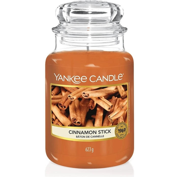 Yankee Candle Classic Large Jar Cinnamon Stick 623g in de groep BEAUTY & HEALTH / Geuren & Parfum / Overige geuren / Geurkaarsen bij TP E-commerce Nordic AB (C44319)
