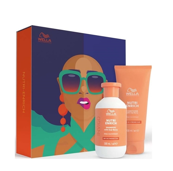 Wella Professionals Invigo Nutri Enrich Christmas Box 2023 in de groep BEAUTY & HEALTH / Cadeausets / Cadeausets voor haar bij TP E-commerce Nordic AB (C44334)