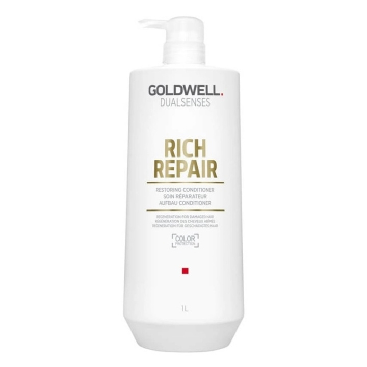 Goldwell Dualsenses Rich Repair Restoring Conditioner 1000ml in de groep BEAUTY & HEALTH / Haar & Styling / Haarverzorging / Conditioner bij TP E-commerce Nordic AB (C44338)