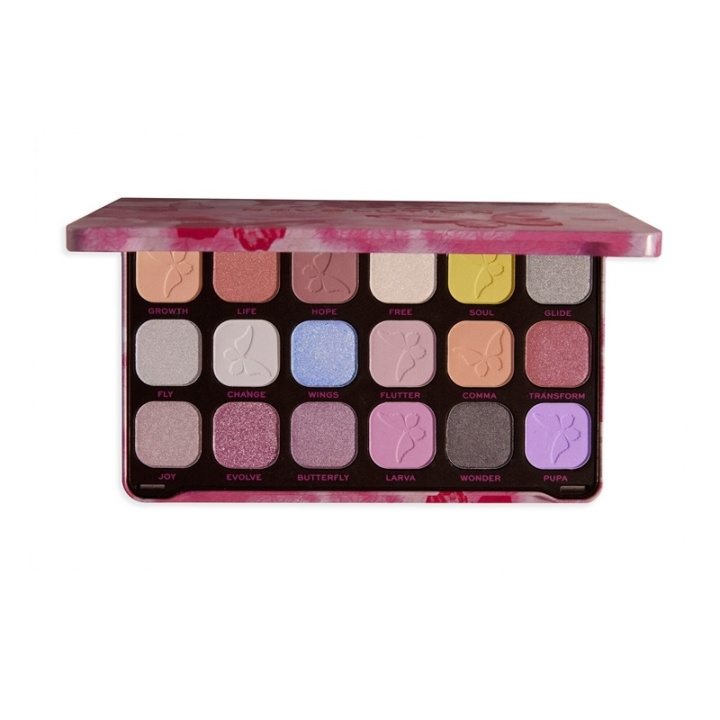 Makeup Revolution Forever Flawless Eyeshadow Palette - Butterfly in de groep BEAUTY & HEALTH / Makeup / Ogen & Wenkbrauwen / Oogschaduw bij TP E-commerce Nordic AB (C44352)