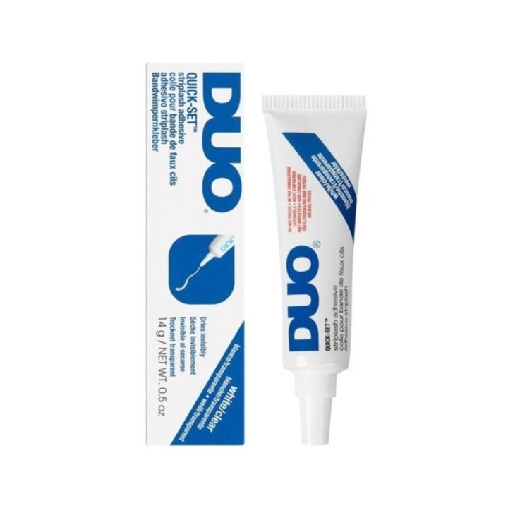 Ardell DUO Quick-Set Adhesive Clear 14g in de groep BEAUTY & HEALTH / Makeup / Ogen & Wenkbrauwen / Nepwimpers bij TP E-commerce Nordic AB (C44363)