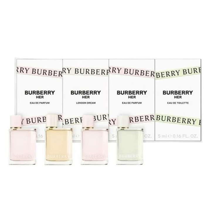 Burberry Giftset Burberry Her Miniature 4x5ml in de groep BEAUTY & HEALTH / Cadeausets / Cadeausets voor haar bij TP E-commerce Nordic AB (C44369)