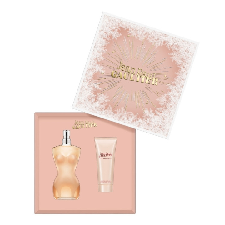 Jean Paul Gaultier Giftset Jean Paul Gaultier Classique Edt 100ml + Body Lotion 75ml in de groep BEAUTY & HEALTH / Cadeausets / Cadeausets voor haar bij TP E-commerce Nordic AB (C44382)