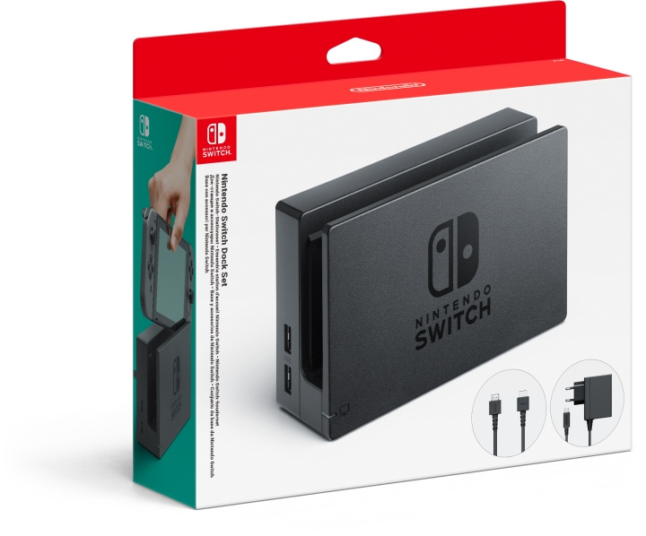 Nintendo Switch Dock Set, Switch in de groep HOME ELECTRONICS / Spelconsoles en accessoires / Nintendo Switch / Accessoires bij TP E-commerce Nordic AB (C44465)