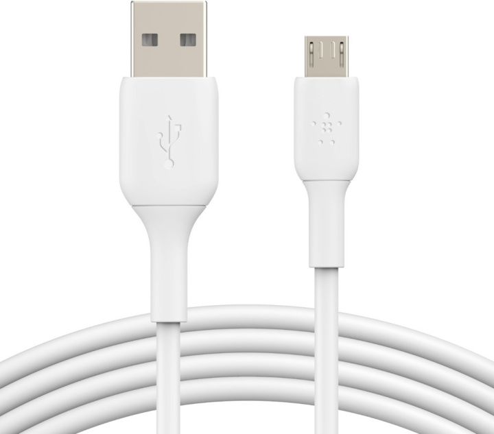Belkin BOOST CHARGE™ micro-USB - USB-A kaapeli, 1m, valkoinen in de groep SMARTPHONE & TABLETS / Opladers & Kabels / Kabels / Kabels microUSB bij TP E-commerce Nordic AB (C44471)