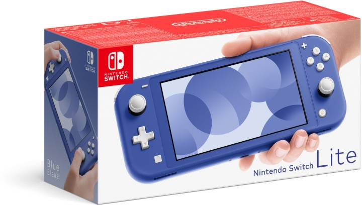 Nintendo Switch Lite spelkonsol, blå in de groep HOME ELECTRONICS / Spelconsoles en accessoires / Nintendo Switch / Consoles bij TP E-commerce Nordic AB (C44496)
