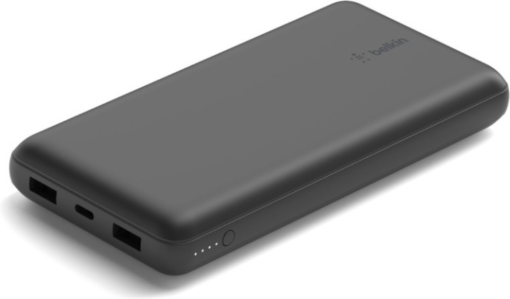 Belkin Power Bank 20K -varavirtalähde, 20 000 mAh, musta in de groep SMARTPHONE & TABLETS / Opladers & Kabels / Powerbanks bij TP E-commerce Nordic AB (C44540)