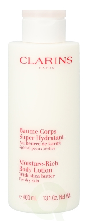Clarins Moisture-Rich Body Lotion 400 ml With Shea Butter - For Dry Skin in de groep BEAUTY & HEALTH / Huidsverzorging / Lichaamsverzorging / Body lotion bij TP E-commerce Nordic AB (C44661)